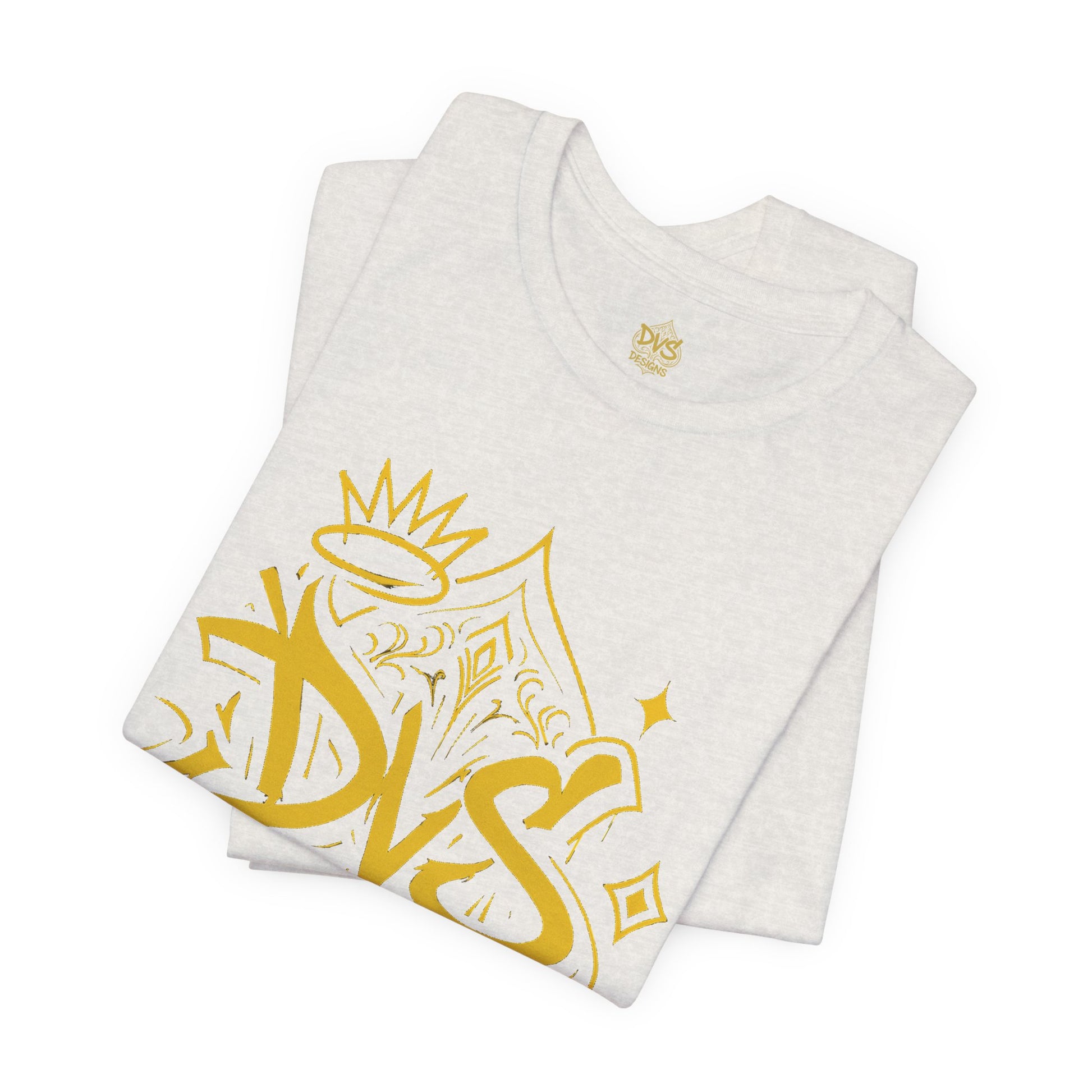 DVS Logo and Crown Graffiti Art Unisex Streetwear Graphic T-Shirt