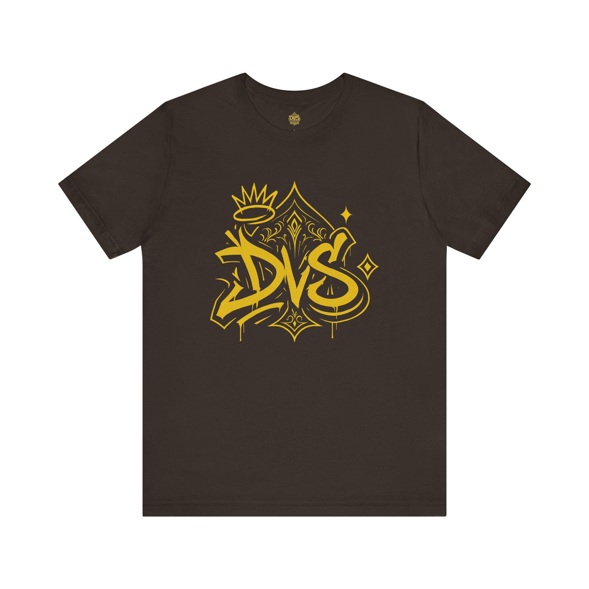 DVS Logo and Crown Graffiti Art Unisex Streetwear Graphic T-Shirt