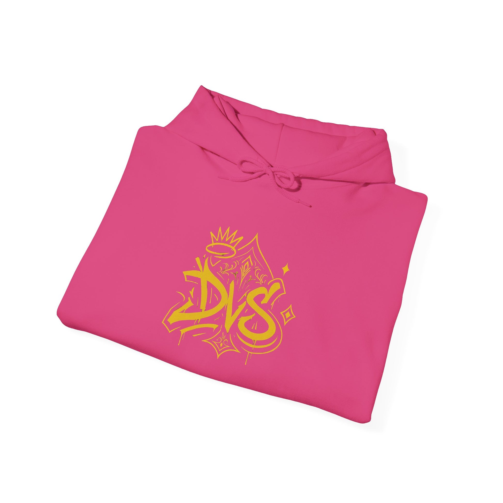DVS Logo & Crown Graffiti Style Hoodie
