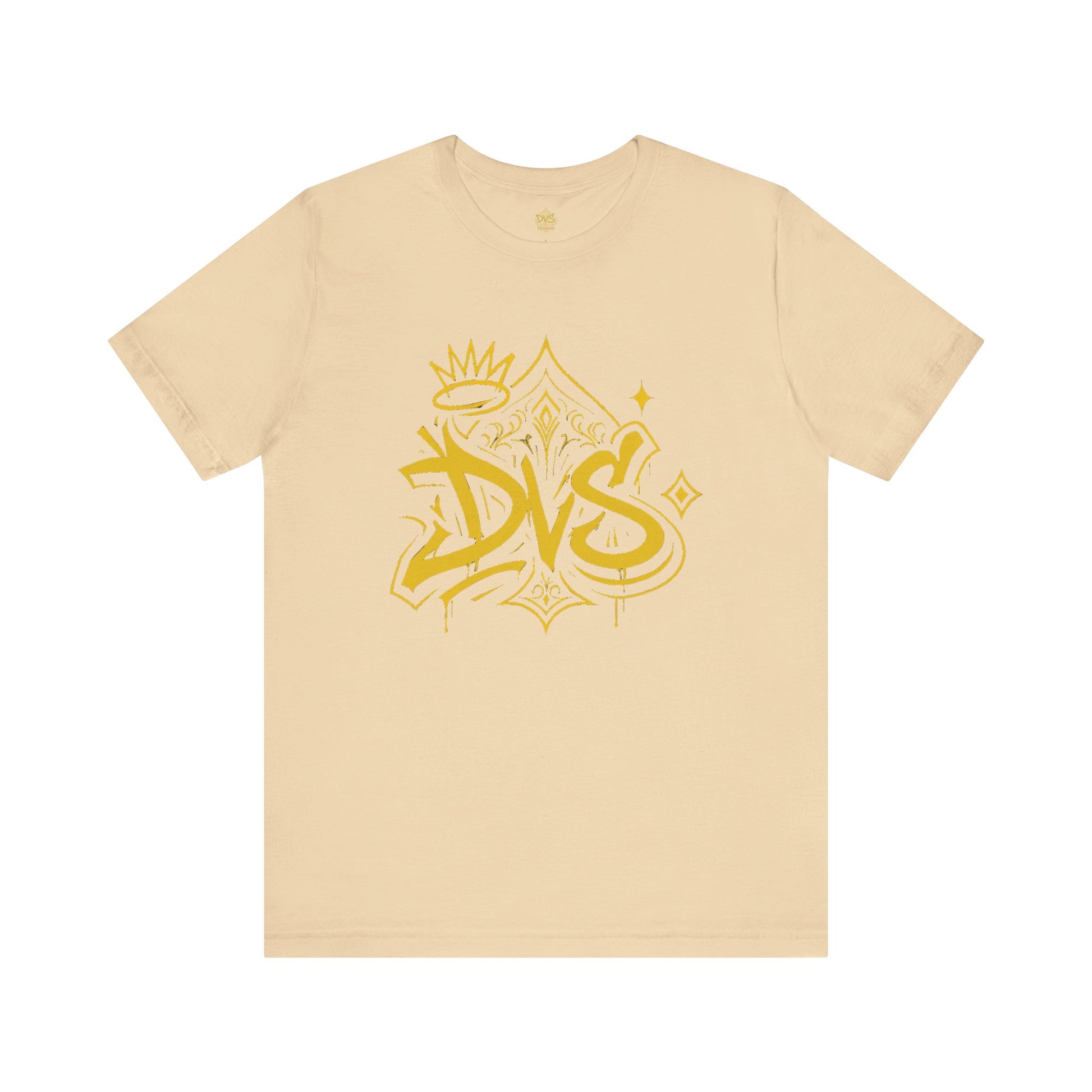 DVS Logo and Crown Graffiti Art Unisex Streetwear Graphic T-Shirt