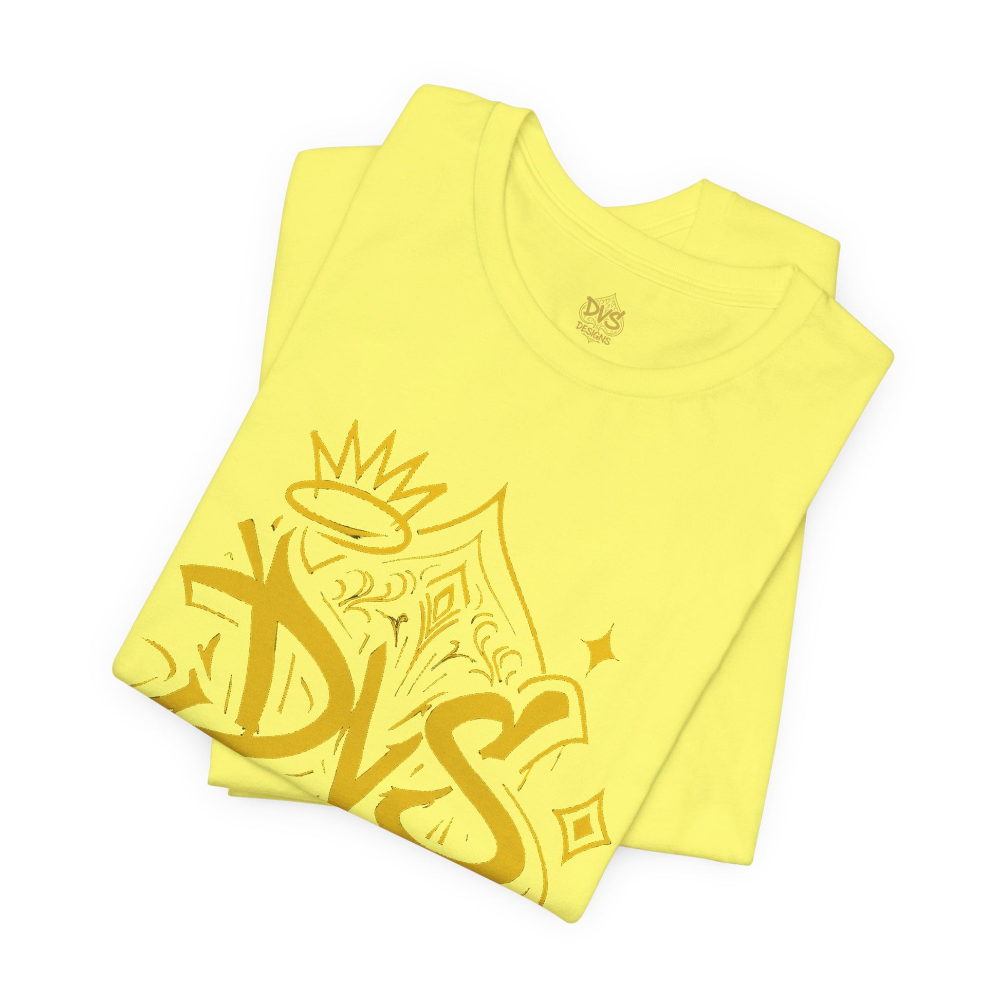 DVS Logo and Crown Graffiti Art Unisex Streetwear Graphic T-Shirt