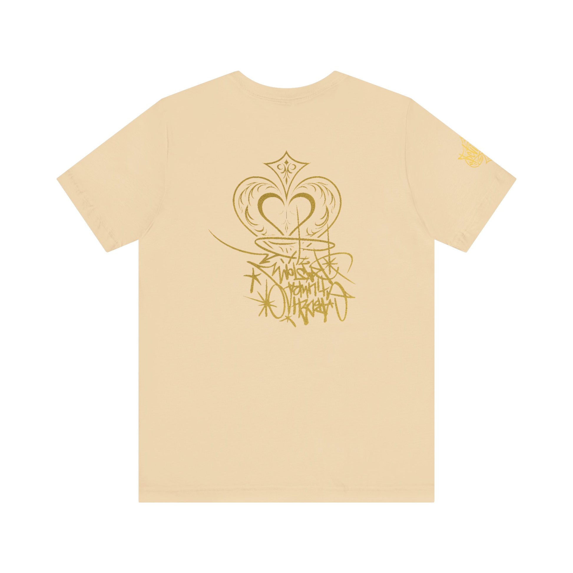 Copy of Crown & Heart Graffiti Art Unisex Streetwear Graphic T-Shirt
